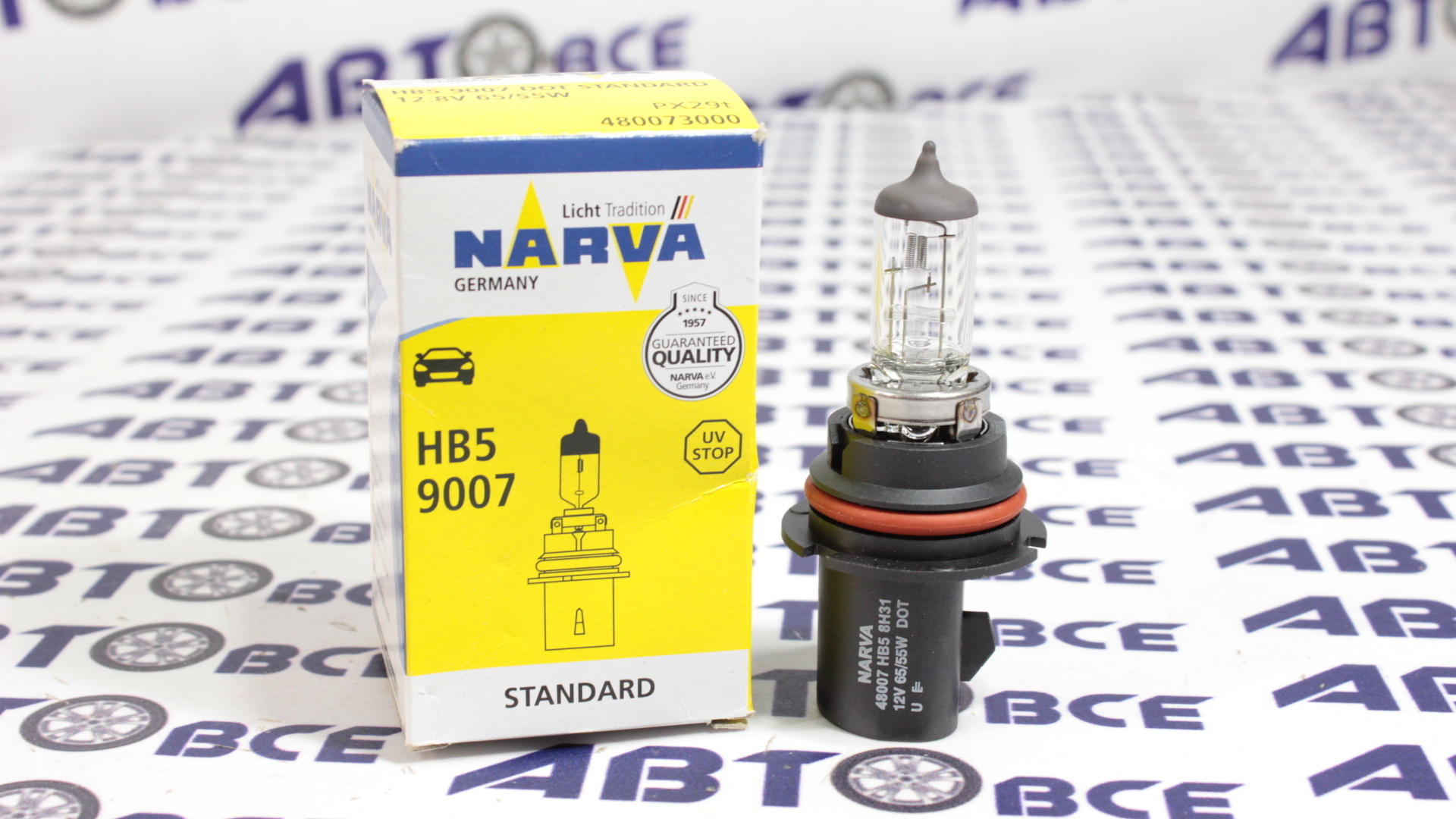 Лампа (галогенная) HB5 65/55W 12V PX29t ORIGINAL LINE NARVA
